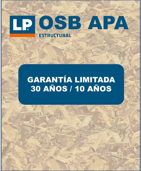 Garantía LP OSB APA